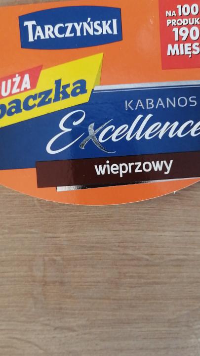 Zdjęcia - Kabanos Tarczyński Excellence wieprzowy 170 g