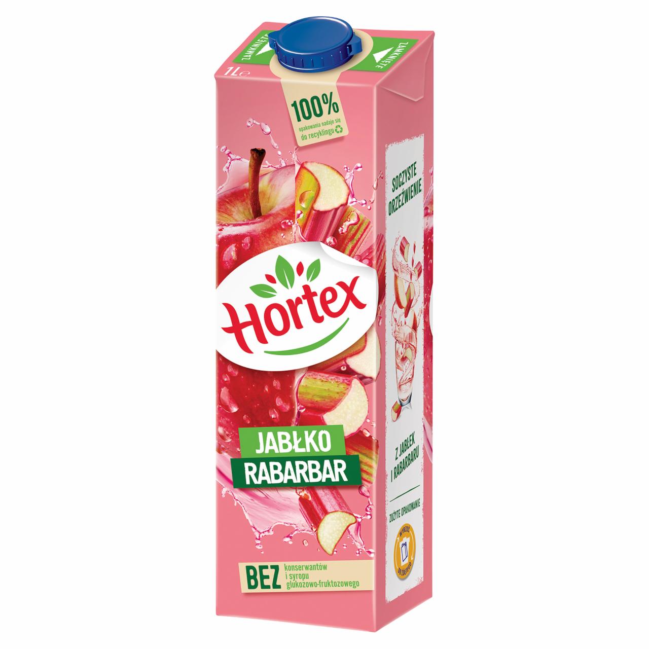 Zdjęcia - Hortex Napój jabłko rabarbar 1 l