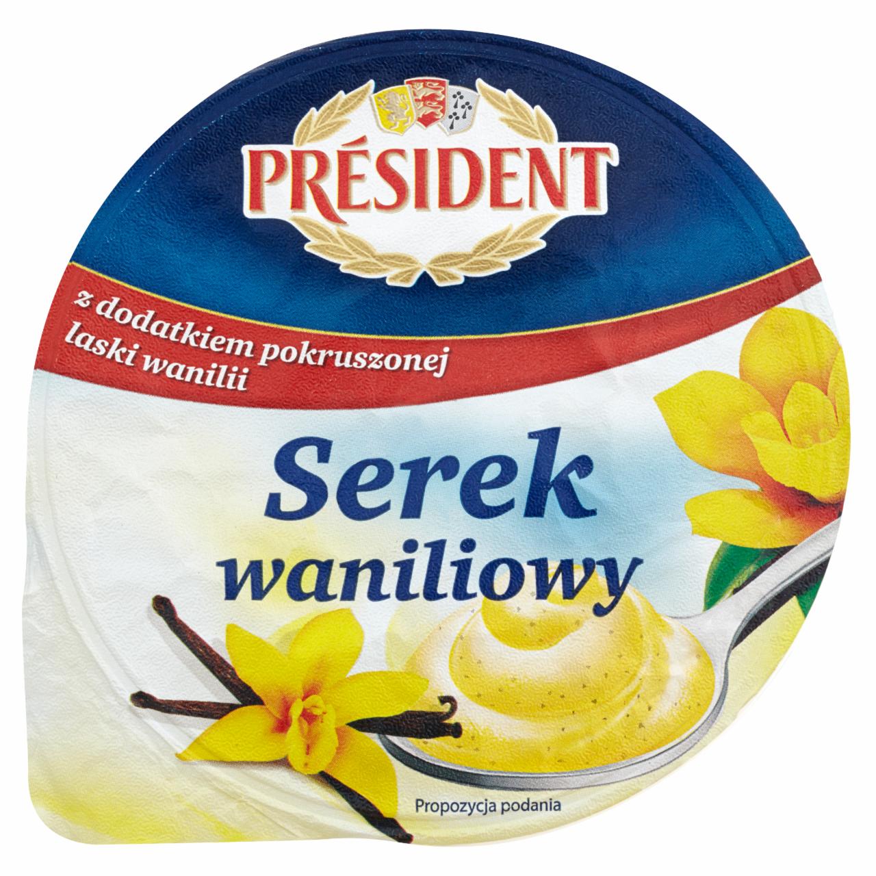 Zdjęcia - Président Serek waniliowy 200 g