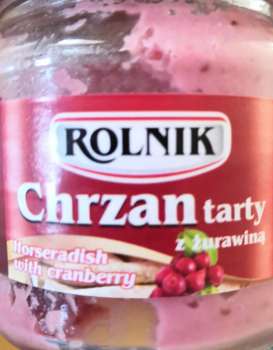 Zdjęcia - Chrzan tarty z żurawiną Rolnik