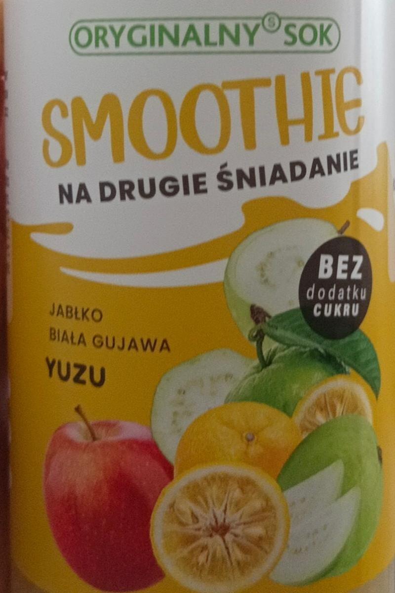 Zdjęcia - Smoothie na drugie śniadanie jabłko biała gujawa yuzu Oryginalny sok