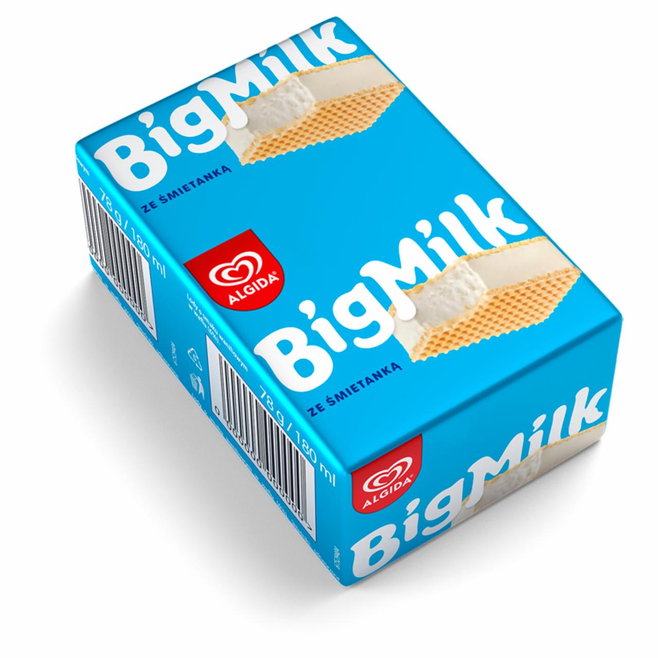 Zdjęcia - Big milk ze śmietanką Algida