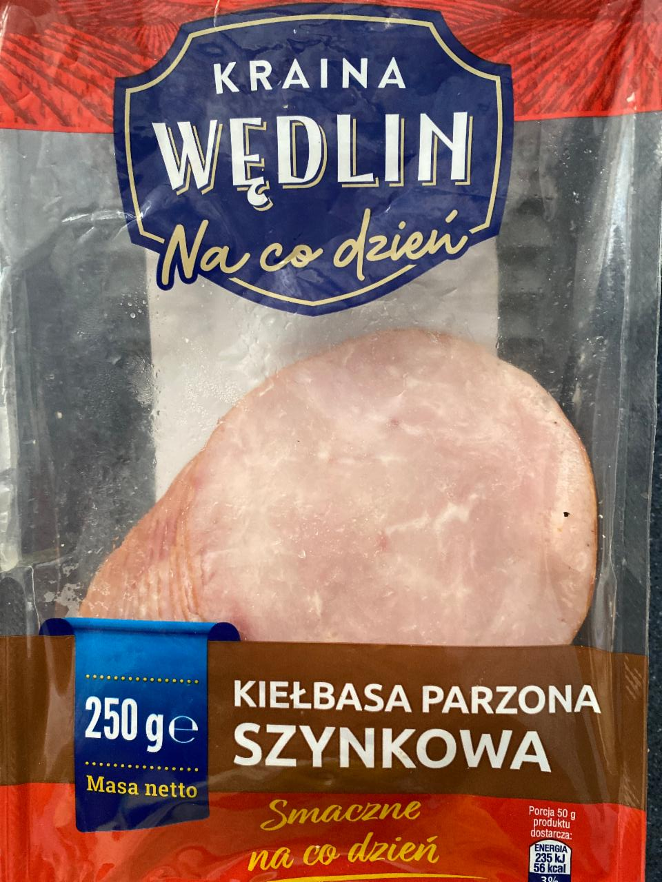 Zdjęcia - Kiełbasa parzona szynkowa Kraina Wędlin