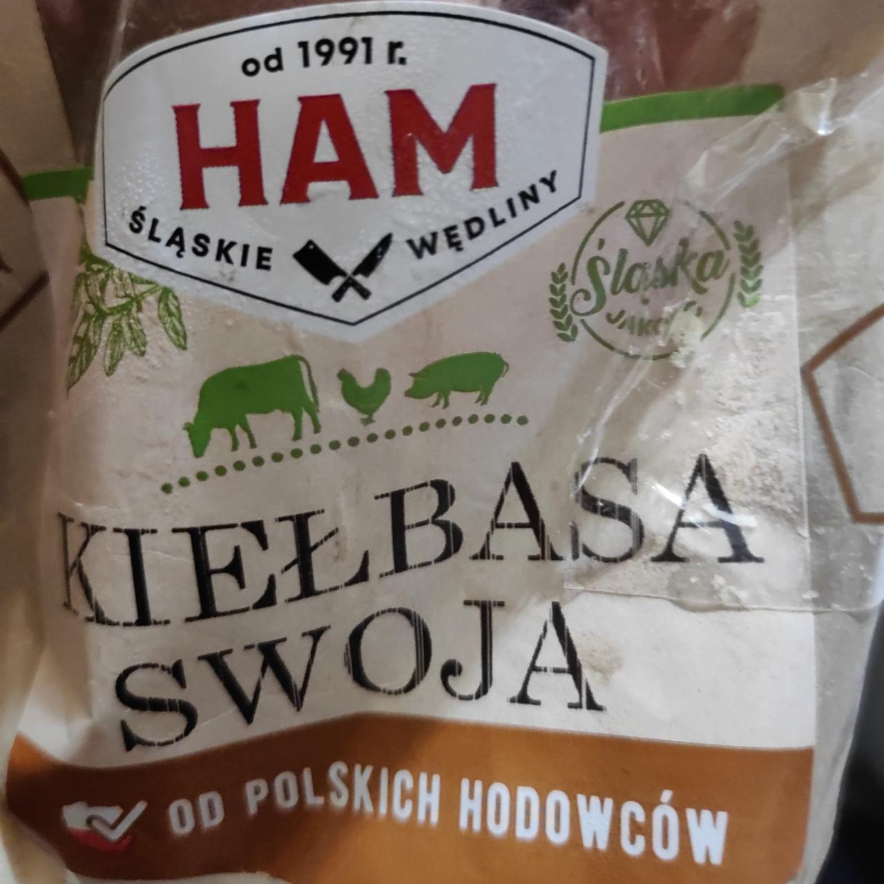 Zdjęcia - Kielbasa swojska HAM