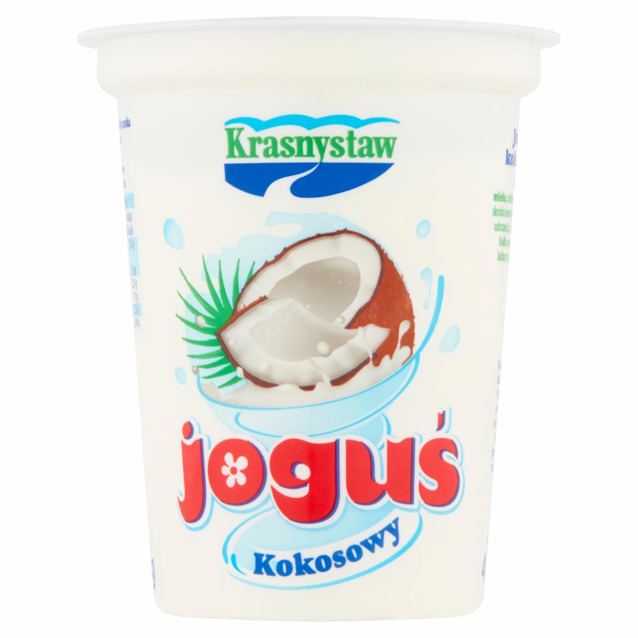 Zdjęcia - Krasnystaw Joguś Jogurt kokosowy 400 g