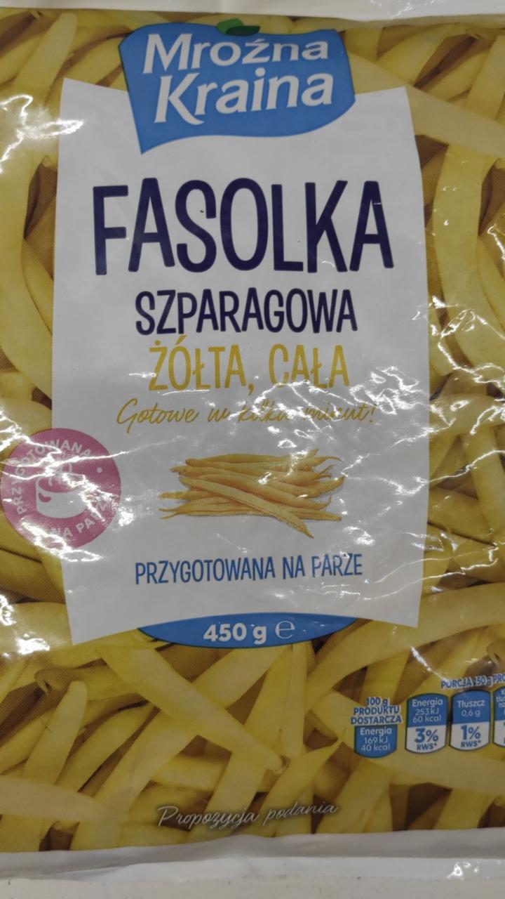 Zdjęcia - fasolka szparagowa żółta cała Mroźna Kraina