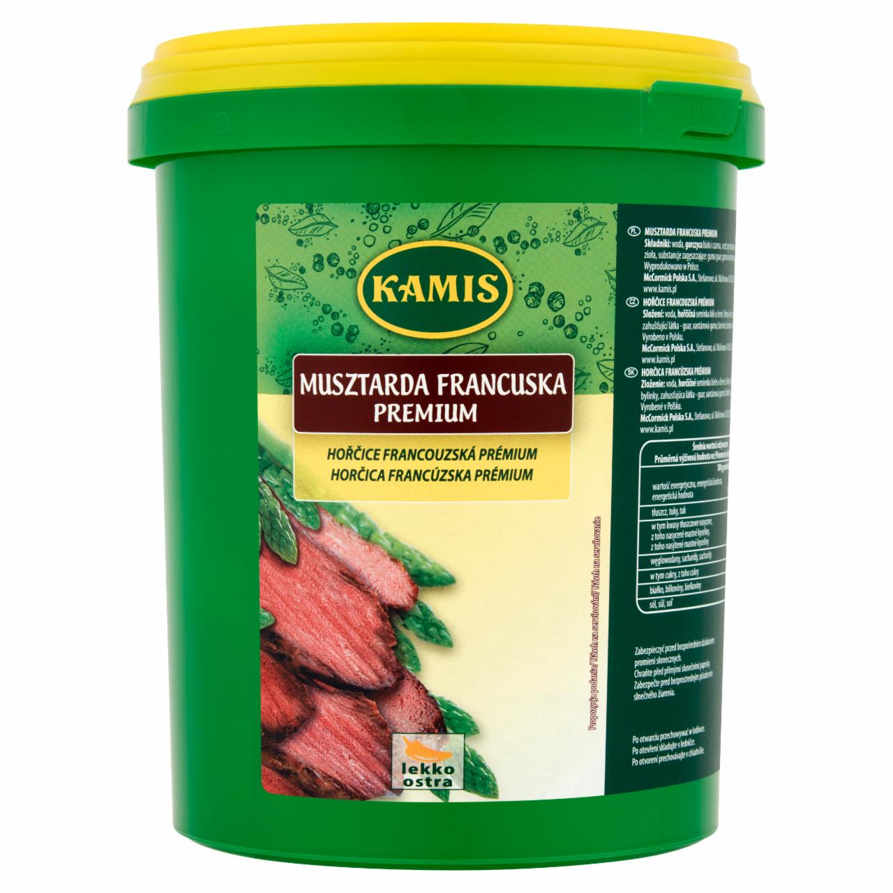 Zdjęcia - Kamis Musztarda francuska premium 1,5 kg