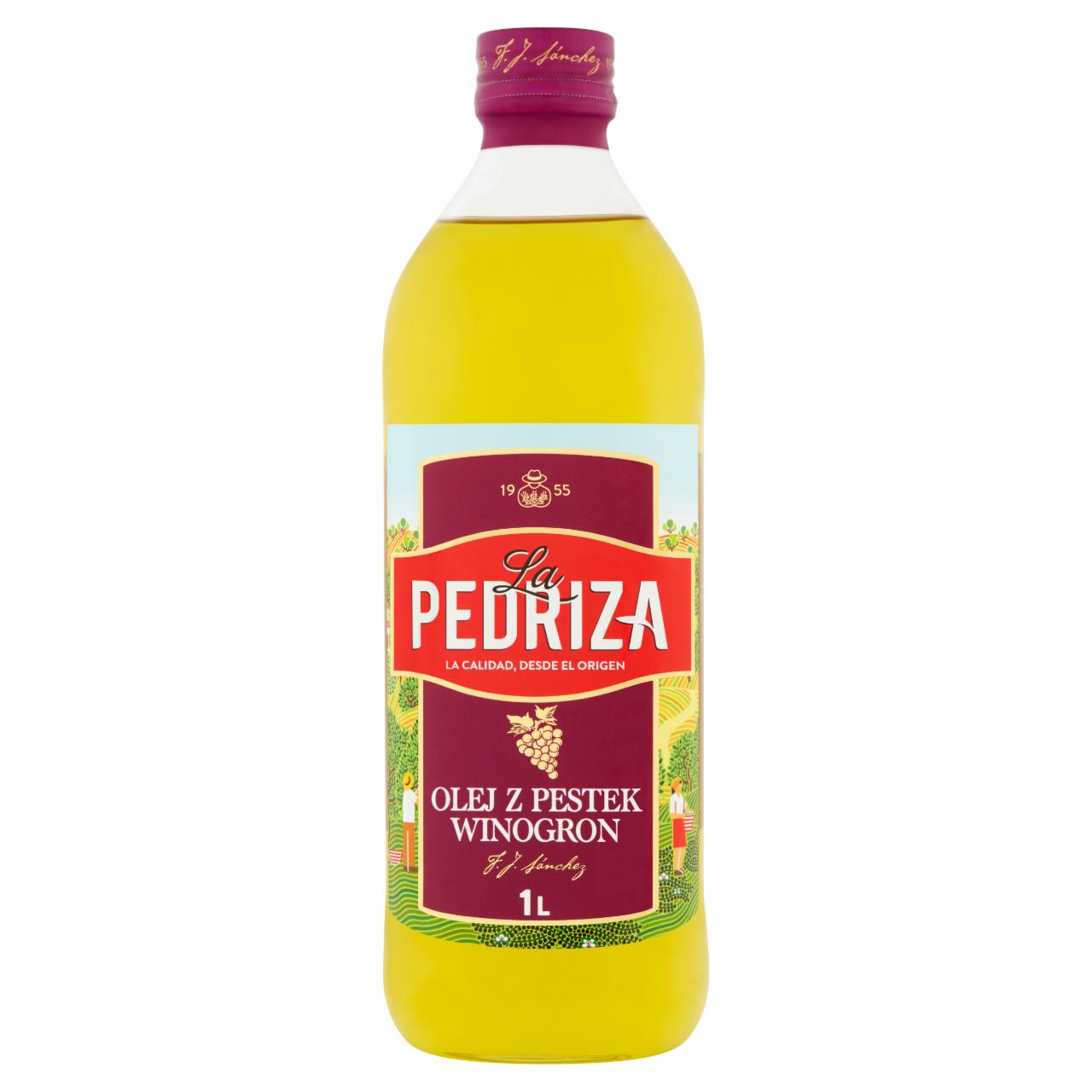 Zdjęcia - La Pedriza Olej z pestek winogron 1 l