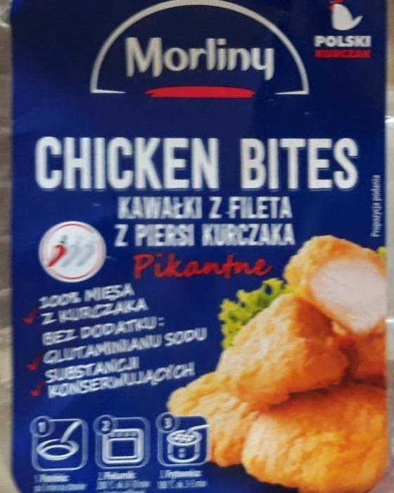 Zdjęcia - Chicken bites kawałki z fileta z piersi kurczaka pikantne 400 g Morliny