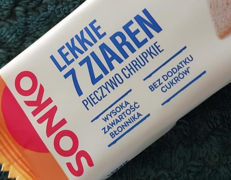 Zdjęcia - Lekkie 7 ziaren pieczywo chrupkie Sonko