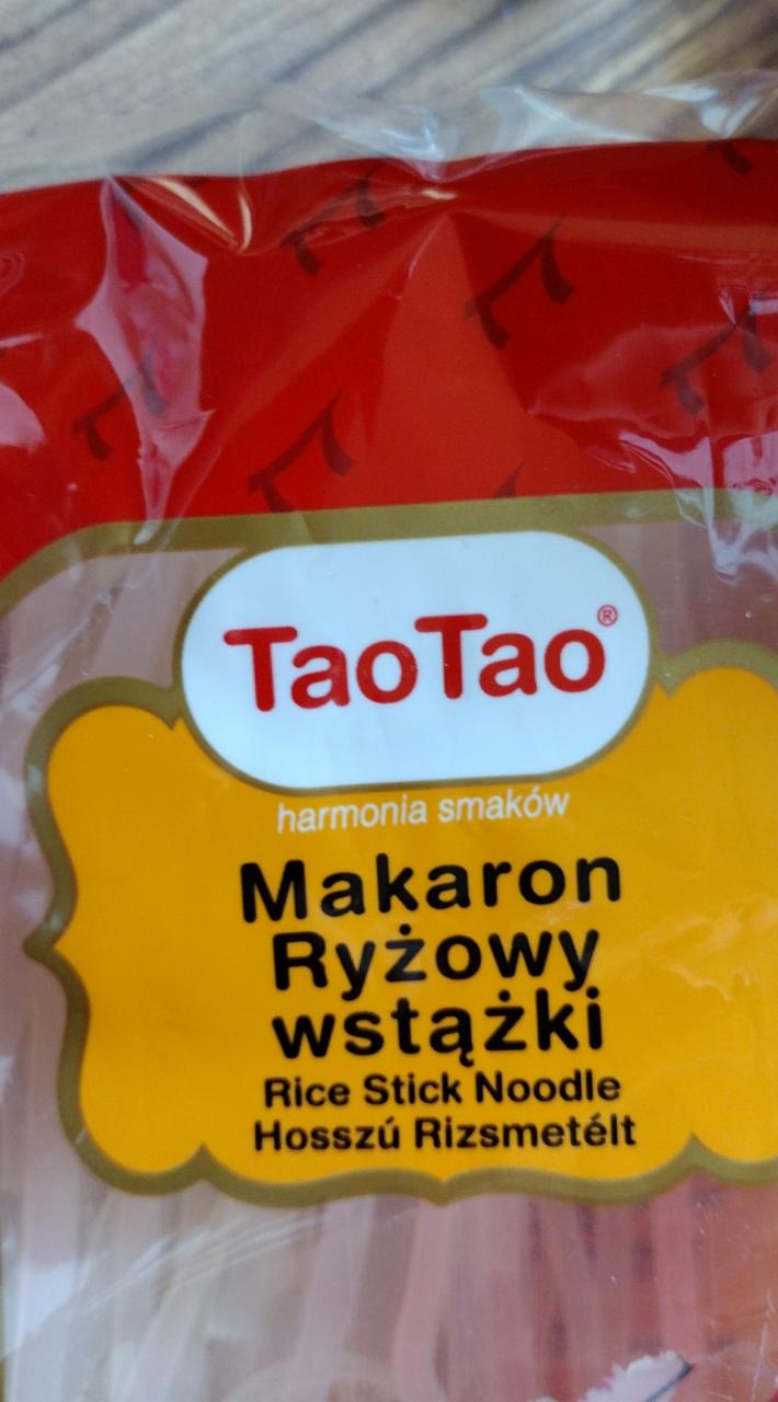 Zdjęcia - makaron ryżowy wstążki Tao Tao