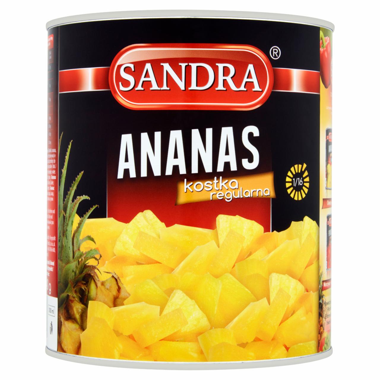 Zdjęcia - Sandra Ananas kostka regularna 3050 g