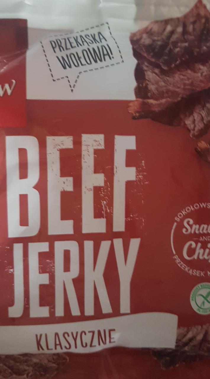 Zdjęcia - Beef jerkey klasyczne SOKOŁÓW