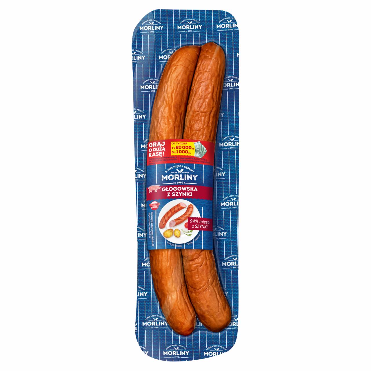 Zdjęcia - Morliny Kiełbasa głogowska z szynki 540 g