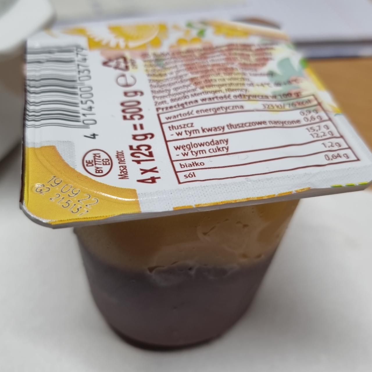 Zdjęcia - Serduszko Pudding czekolada wanilia Zott