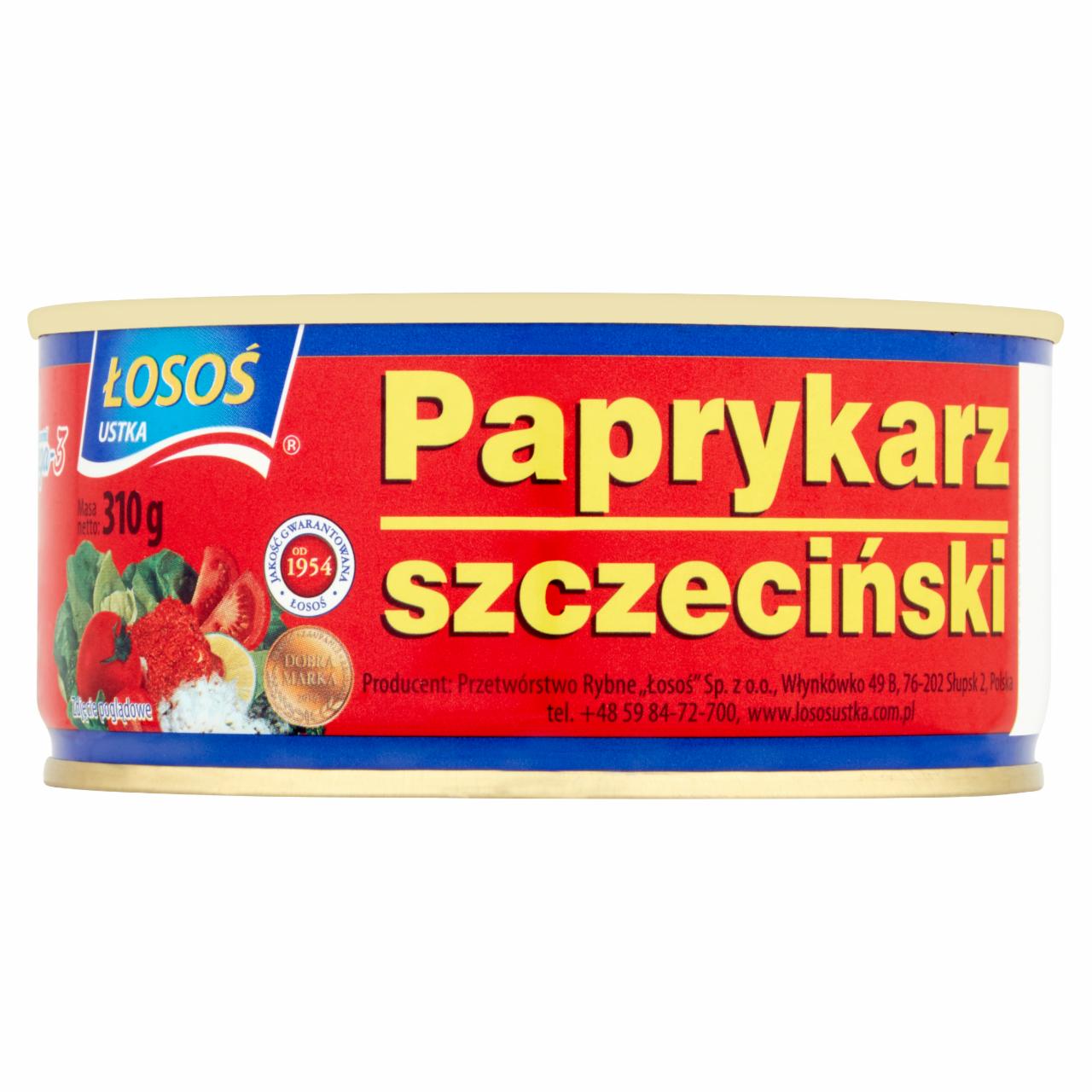 Zdjęcia - Łosoś Ustka Paprykarz szczeciński 310 g