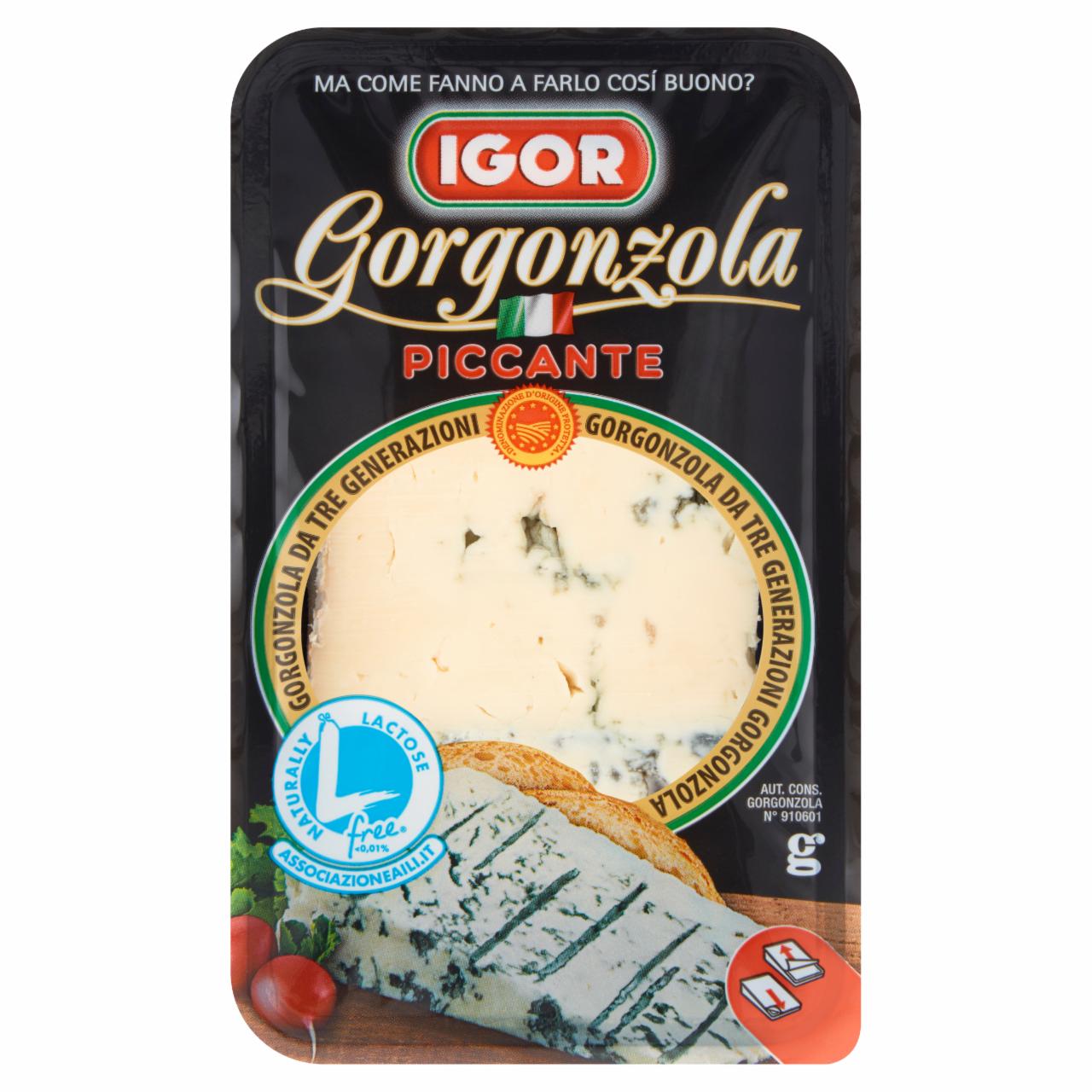 Zdjęcia - Igor Ser Gorgonzola Piccante 180 g