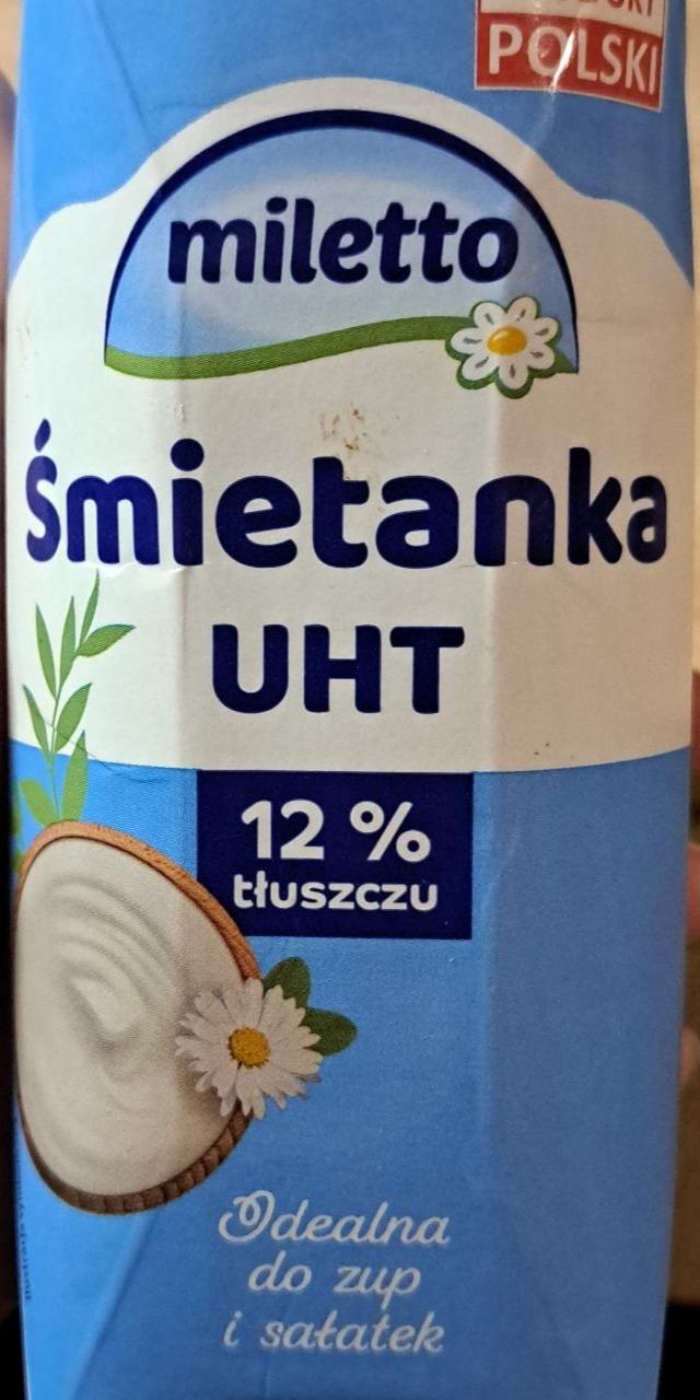 Zdjęcia - Śmietanka 12% Miletto