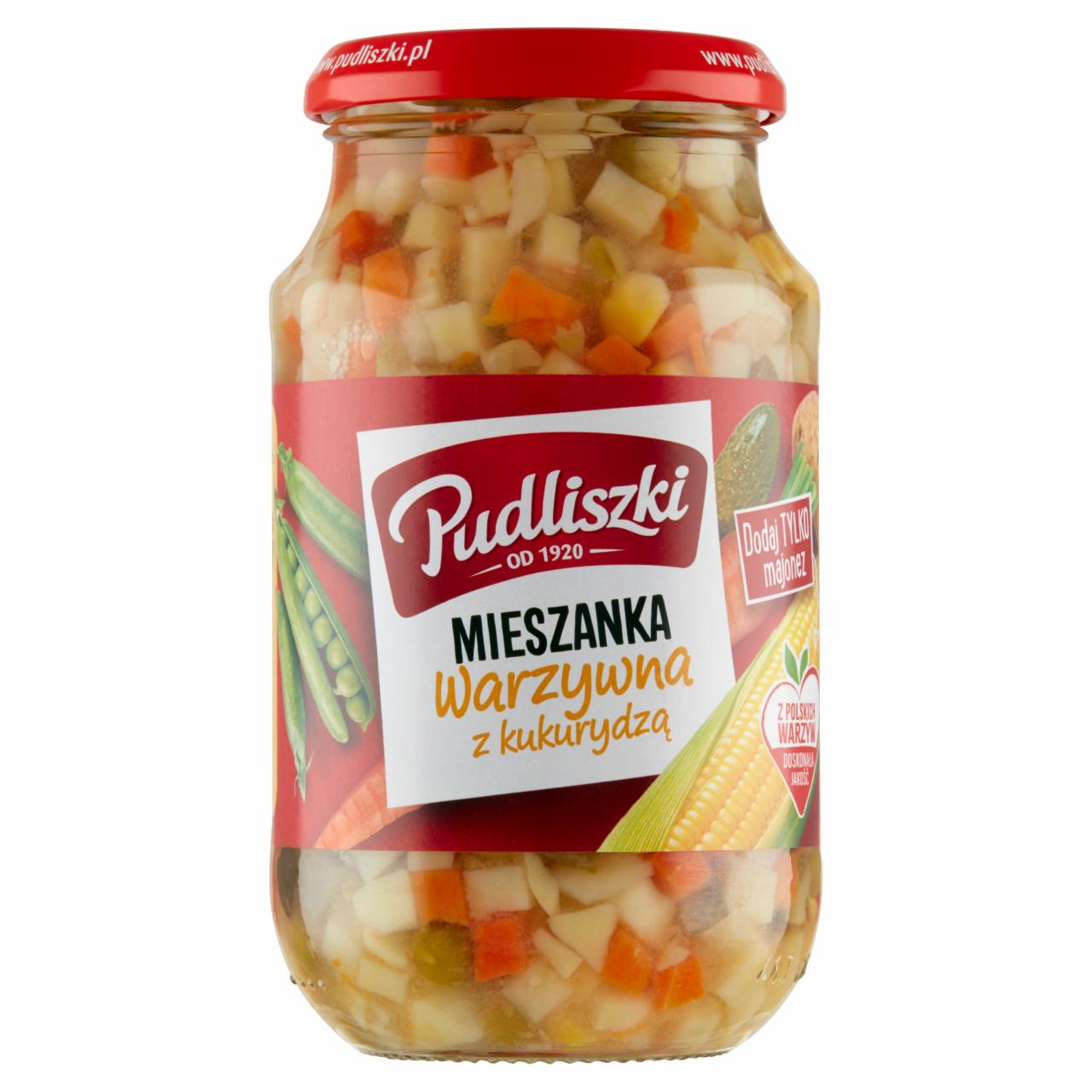 Zdjęcia - Pudliszki Mieszanka warzywna z kukurydzą 450 g