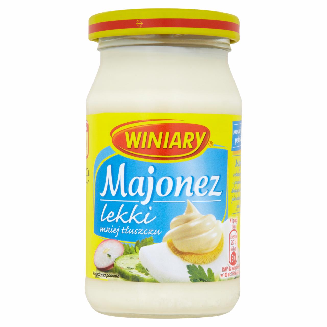 Zdjęcia - Winiary Majonez lekki 250 ml