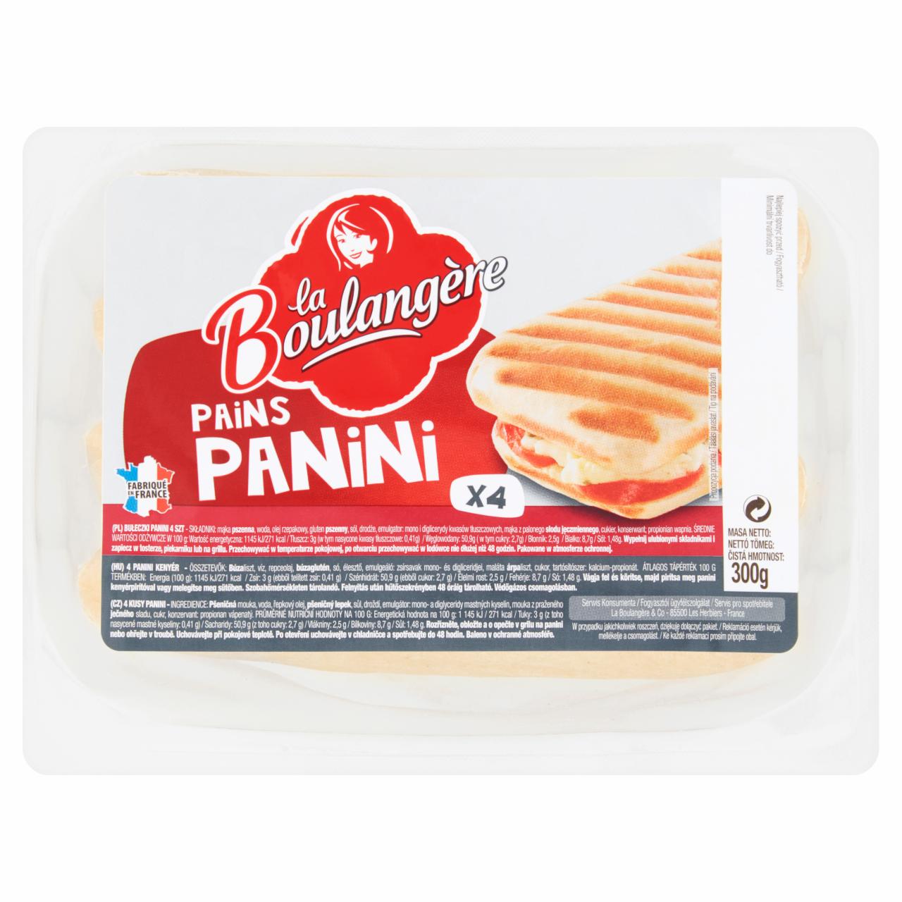 Zdjęcia - La Boulangère Bułeczki Panini