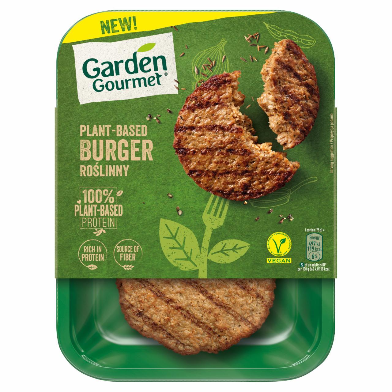 Zdjęcia - Garden Gourmet Vegan Burger Wegański produkt na bazie białka sojowego i pszennego 150 g