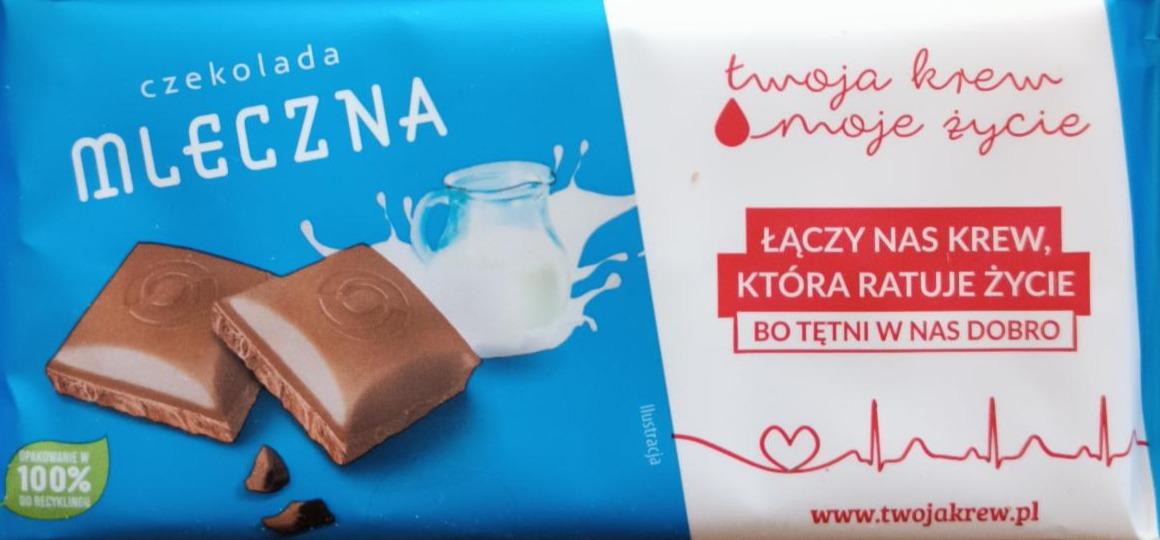 Zdjęcia - Czekolada mleczna twoja krew