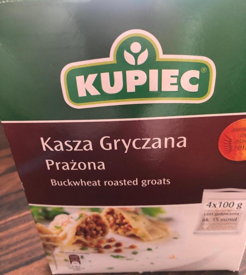 Zdjęcia - Kasza gryczana prażona 400 g (4 x 100 g) Kupiec