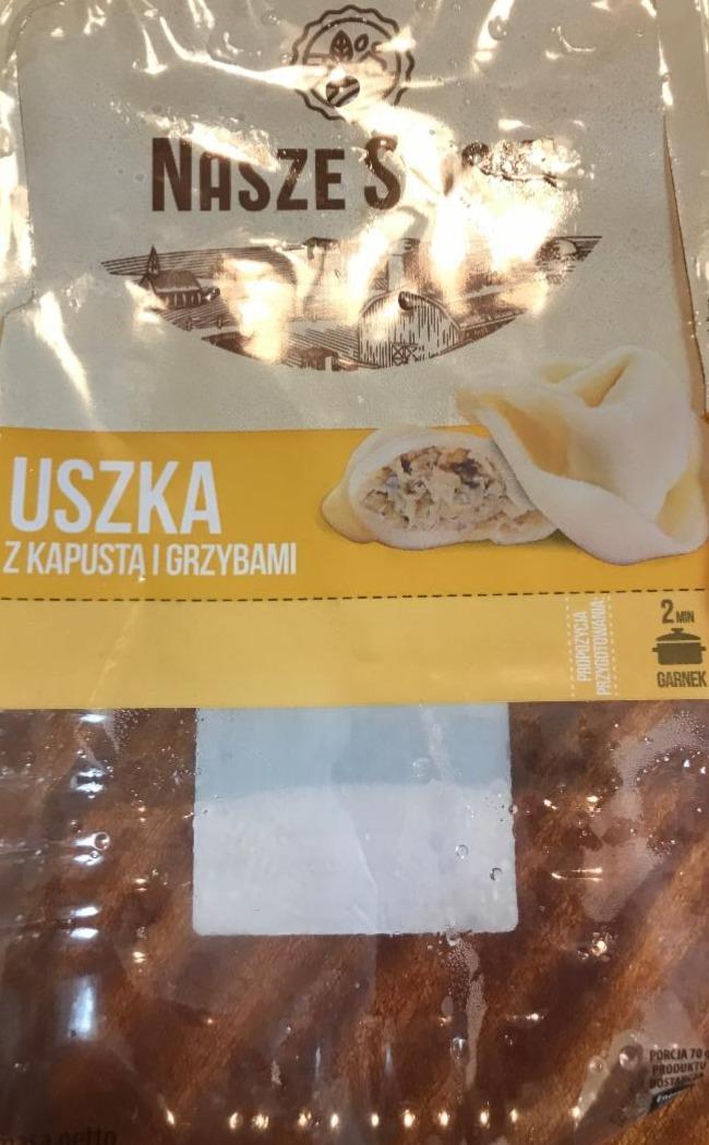 Zdjęcia - Uszka z kapustą i grzybami Nasze Smaki