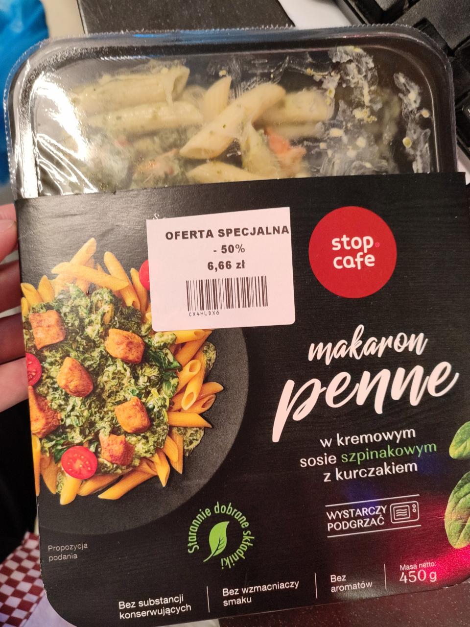 Zdjęcia - Makaron penne stop cafe