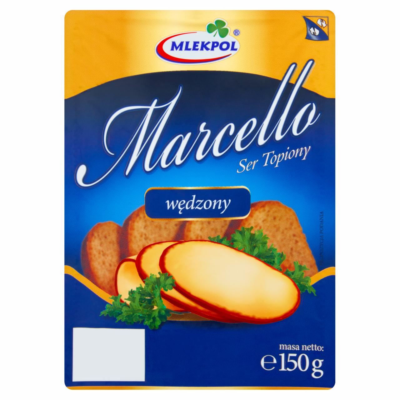 Zdjęcia - Mlekpol Marcello Ser topiony wędzony 150 g