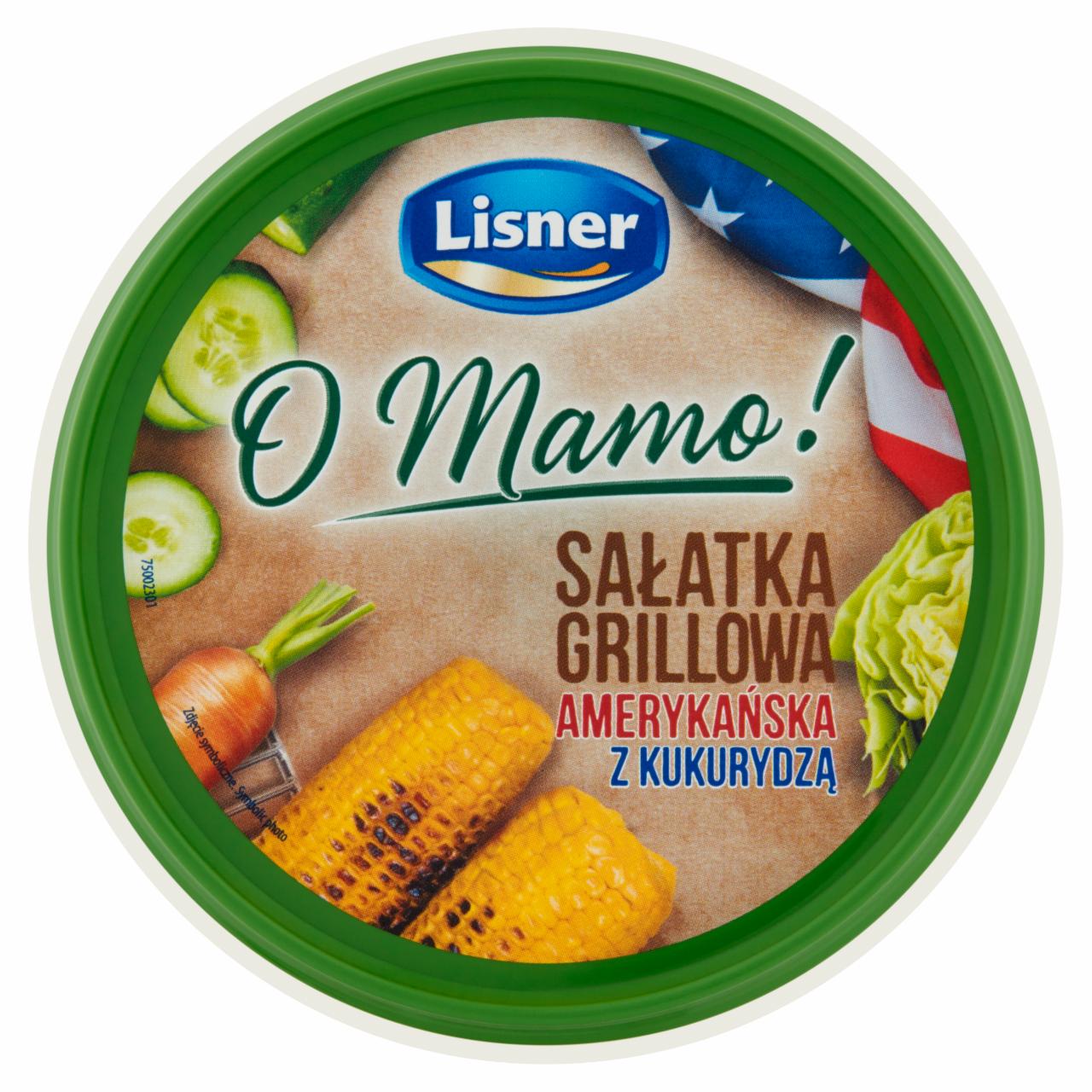 Zdjęcia - Lisner O Mamo! Sałatka grillowa amerykańska z kukurydzą 500 g