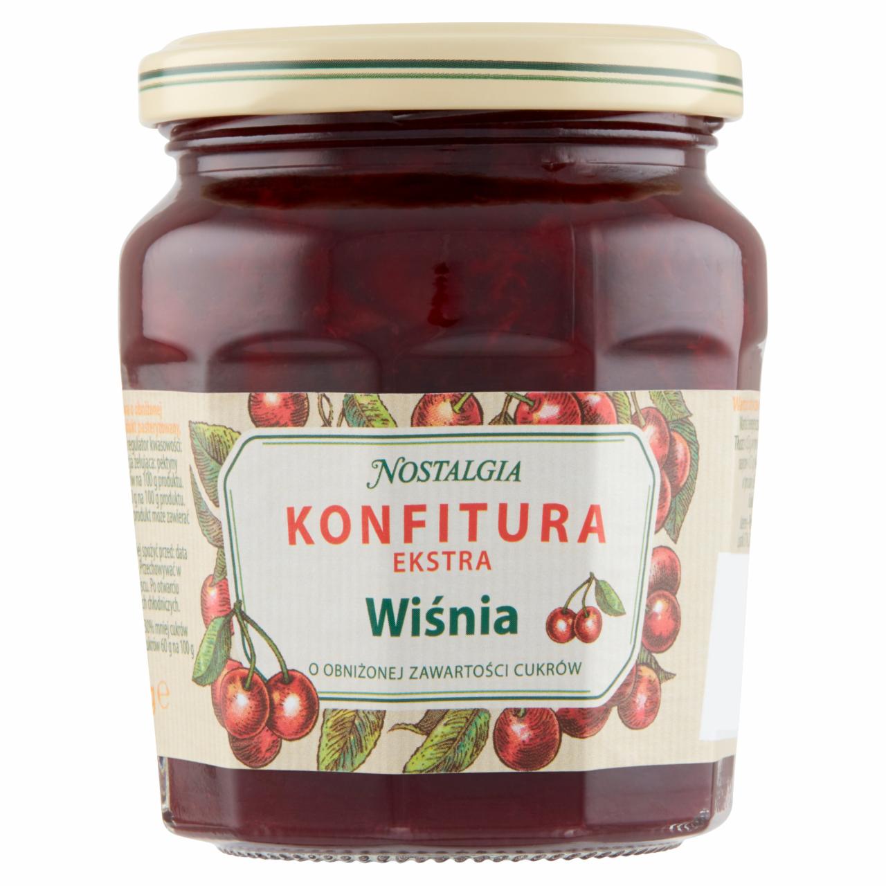 Zdjęcia - Nostalgia Konfitura ekstra wiśnia 240 g