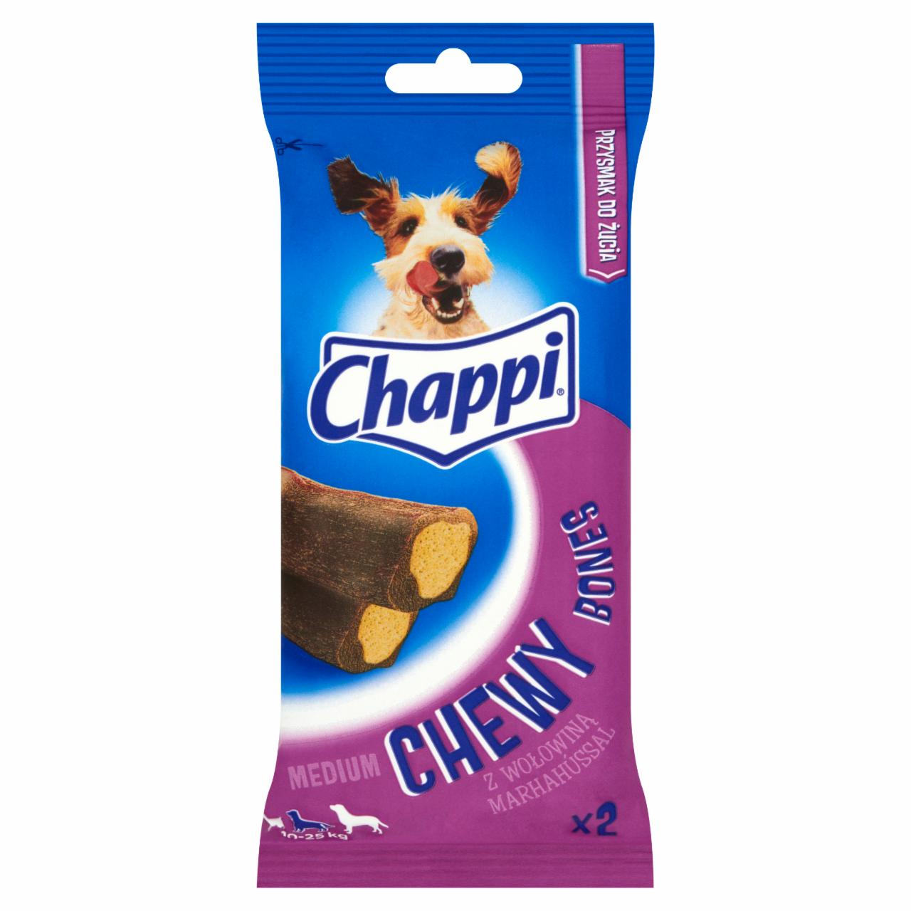 Zdjęcia - Chappi Chewy Bones Medium z wołowiną Karma uzupełniająca 170 g (2 sztuki)