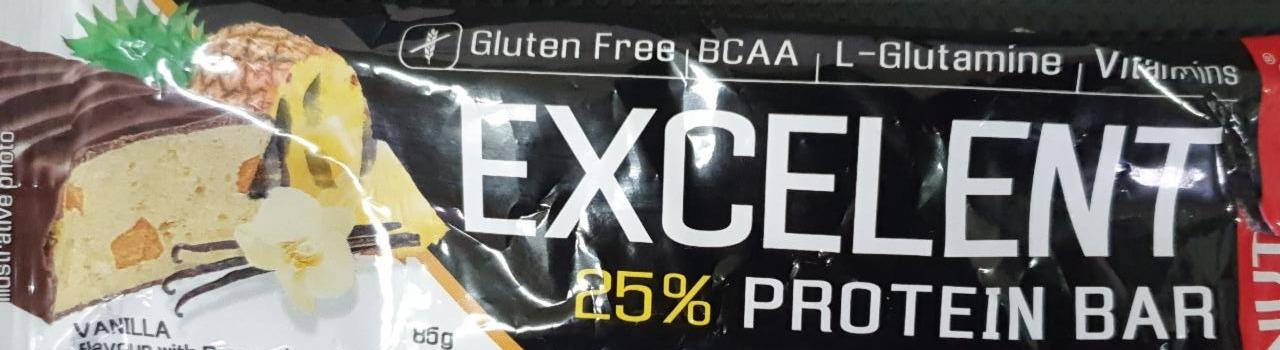 Zdjęcia - Excelent Protein Bar wanilia z ananasem