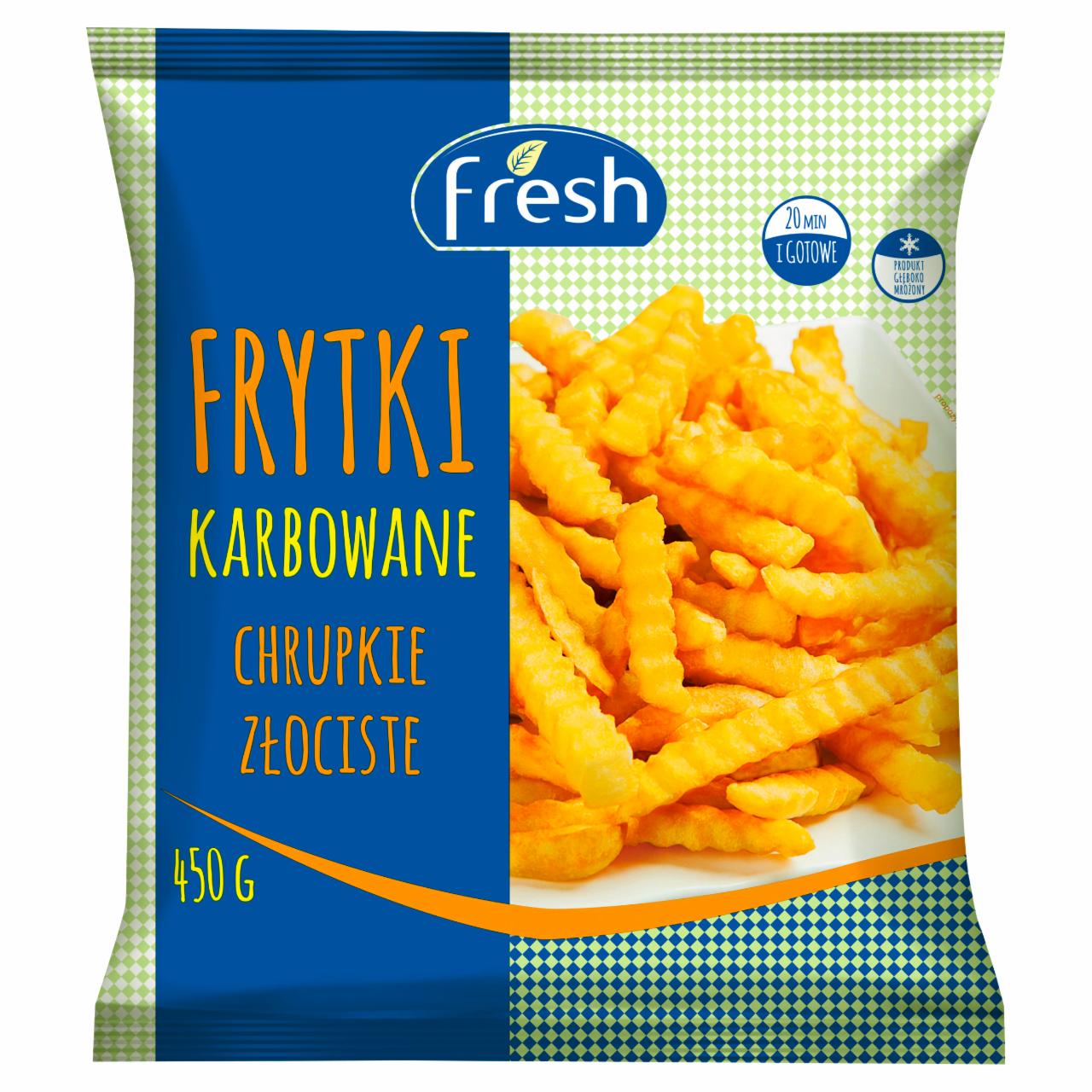 Zdjęcia - Fresh Frytki karbowane 450 g