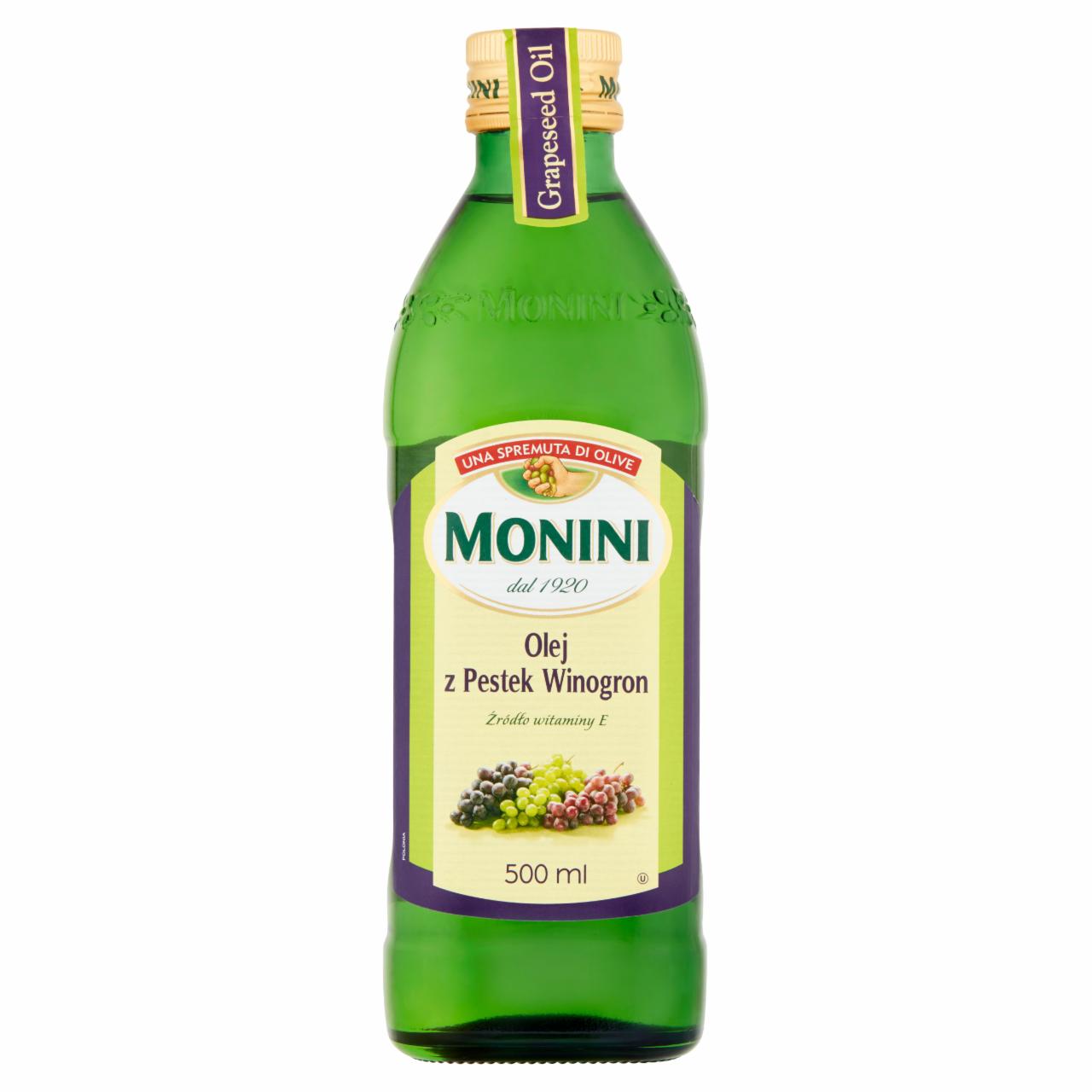 Zdjęcia - Monini Olej z pestek winogron 500 ml