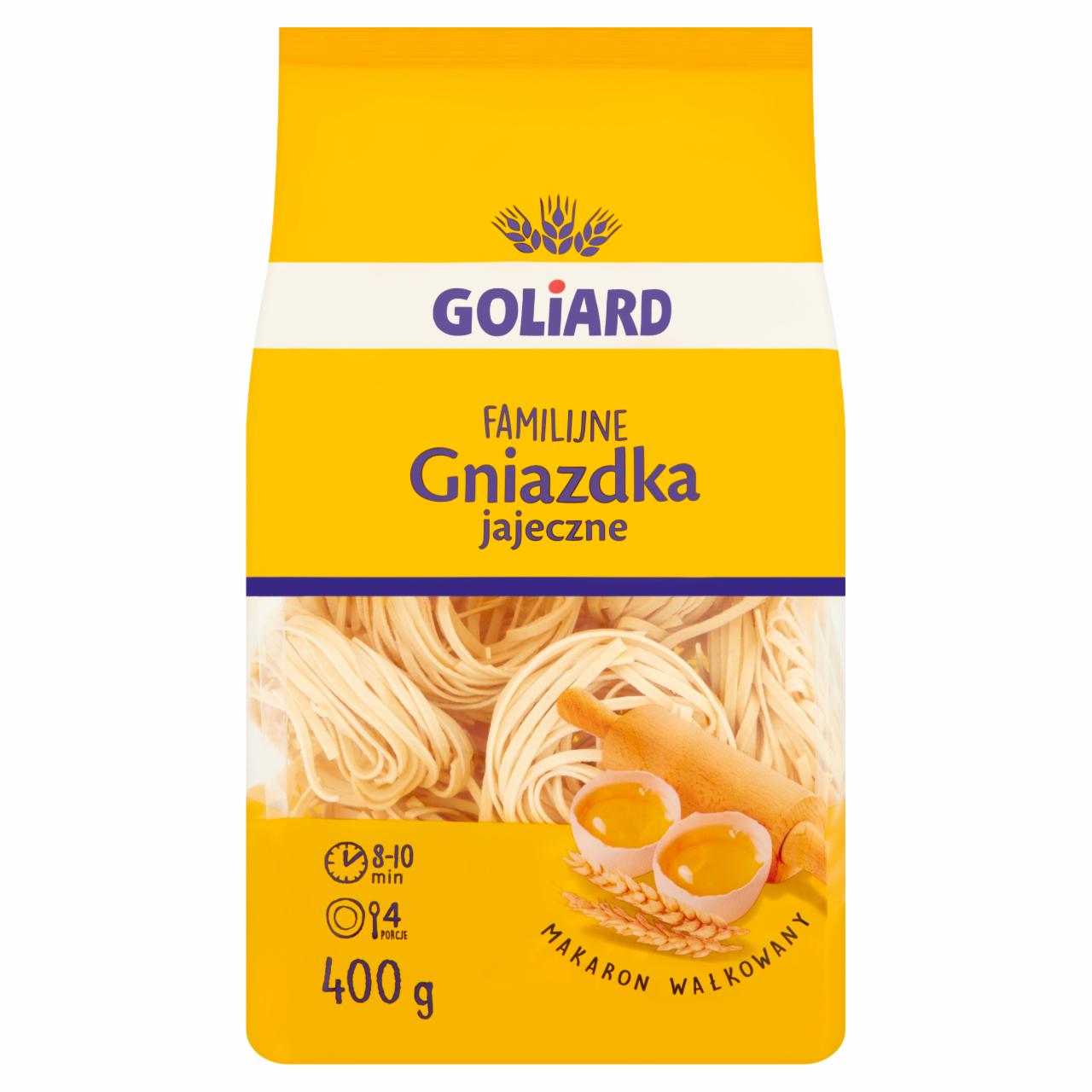 Zdjęcia - Goliard Makaron familijny gniazdka jajeczne 400 g