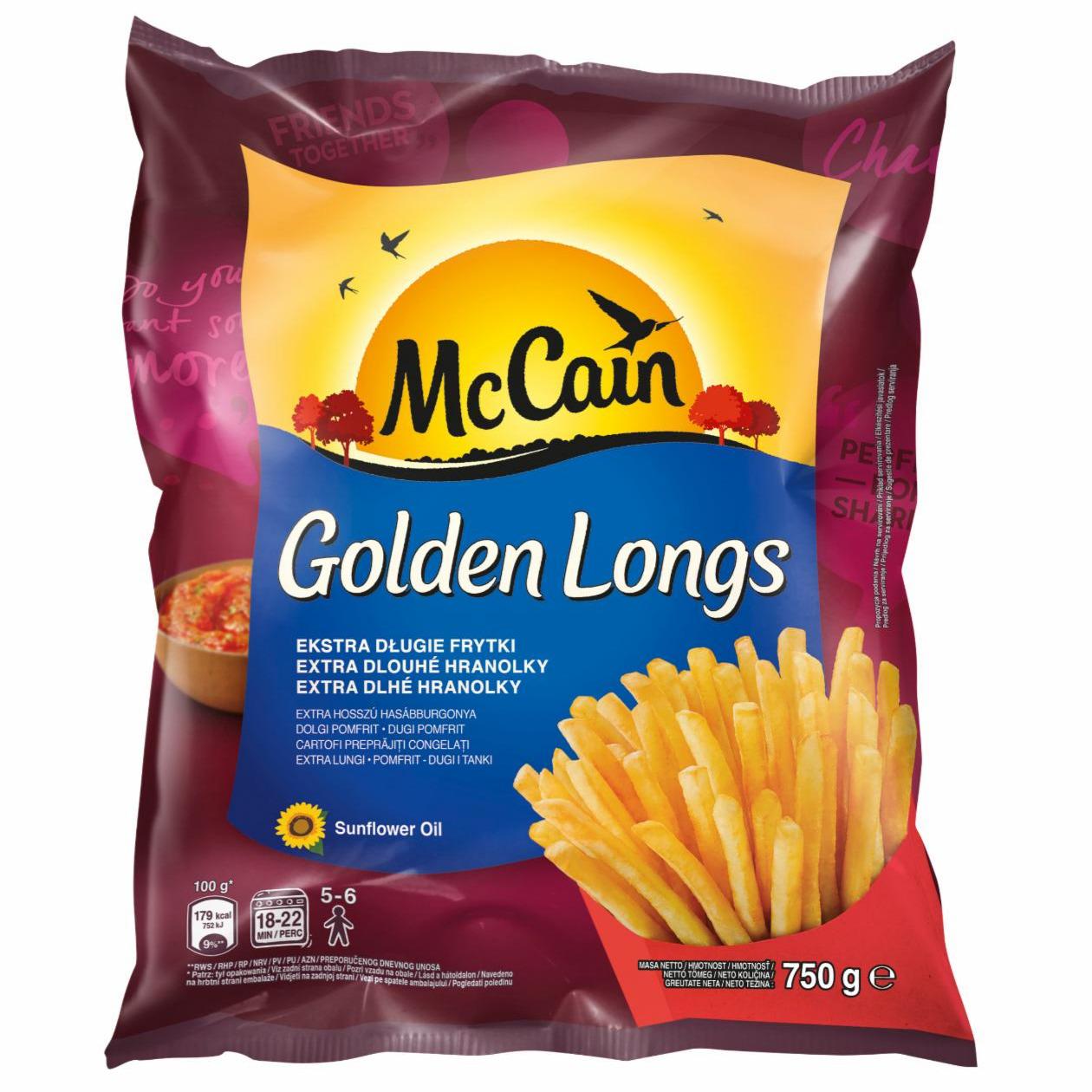 Zdjęcia - Golden longs ekstra długie frytki McCain