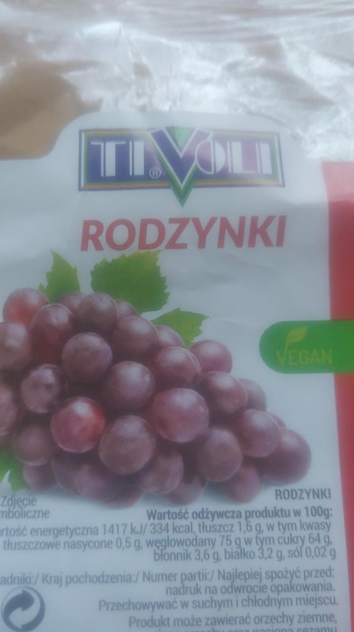 Zdjęcia - rodzynki tivoli