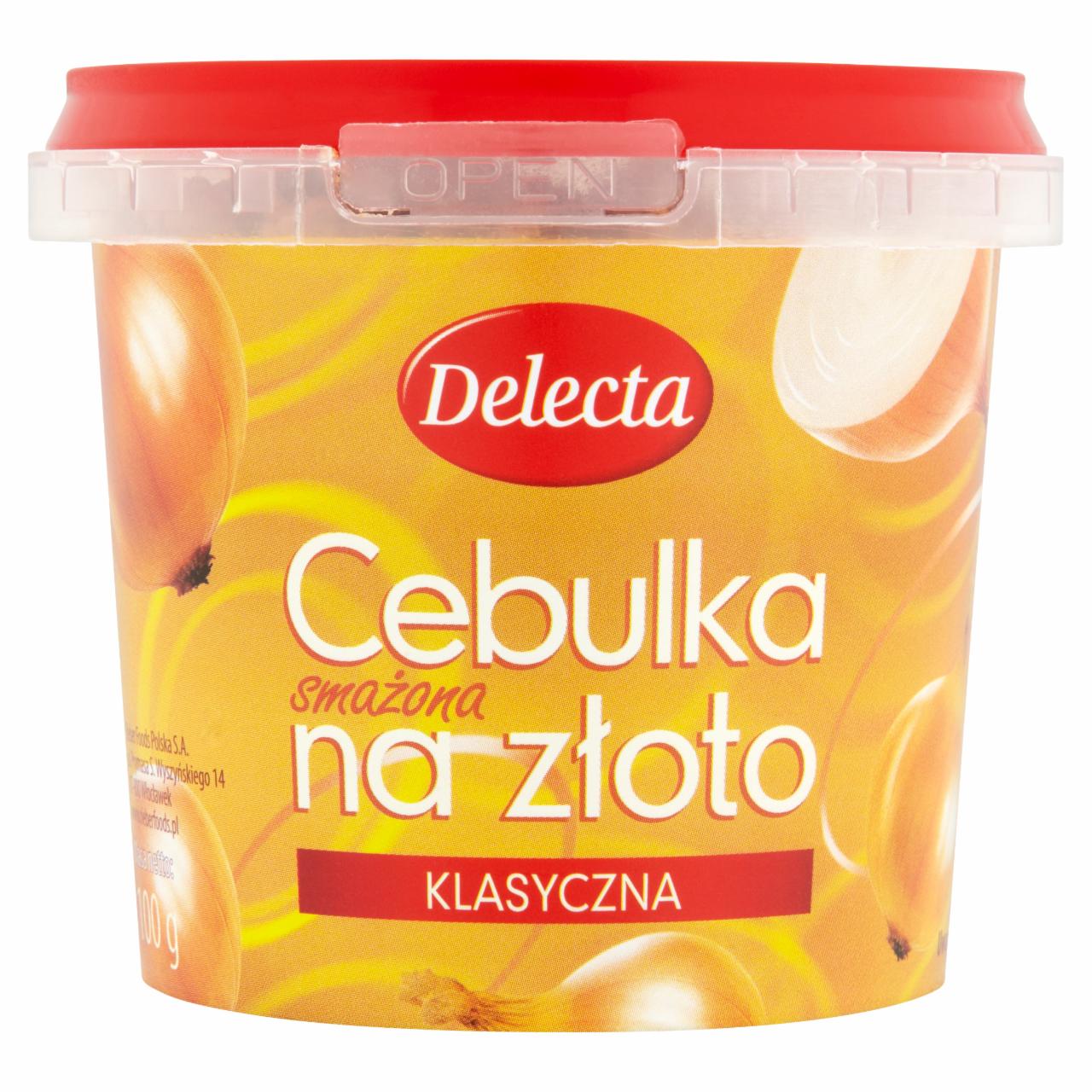 Zdjęcia - Delecta Cebulka smażona na złoto klasyczna 100 g