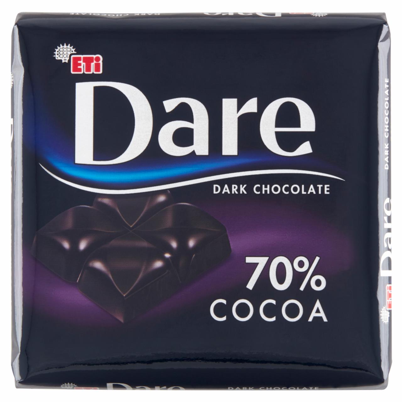 Zdjęcia - Eti Dare Czekolada gorzka 70% kakao 70 g