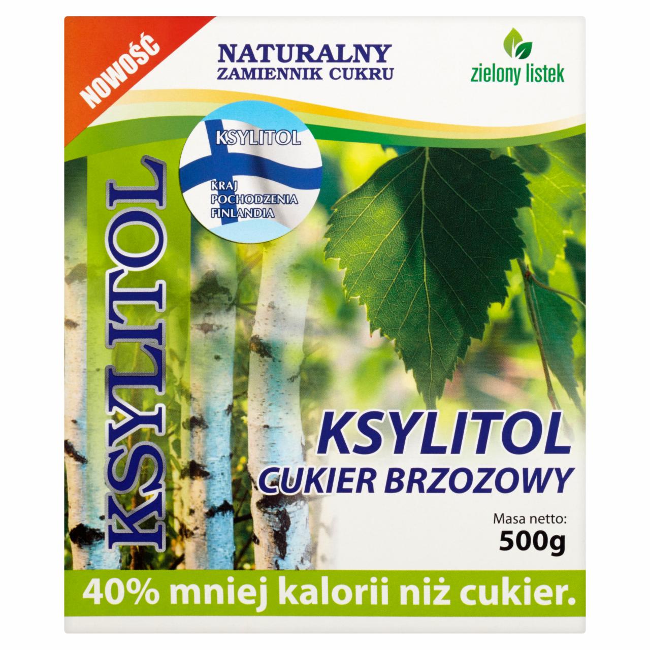 Zdjęcia - Ksylitol cukier brzozowy Zielony listek