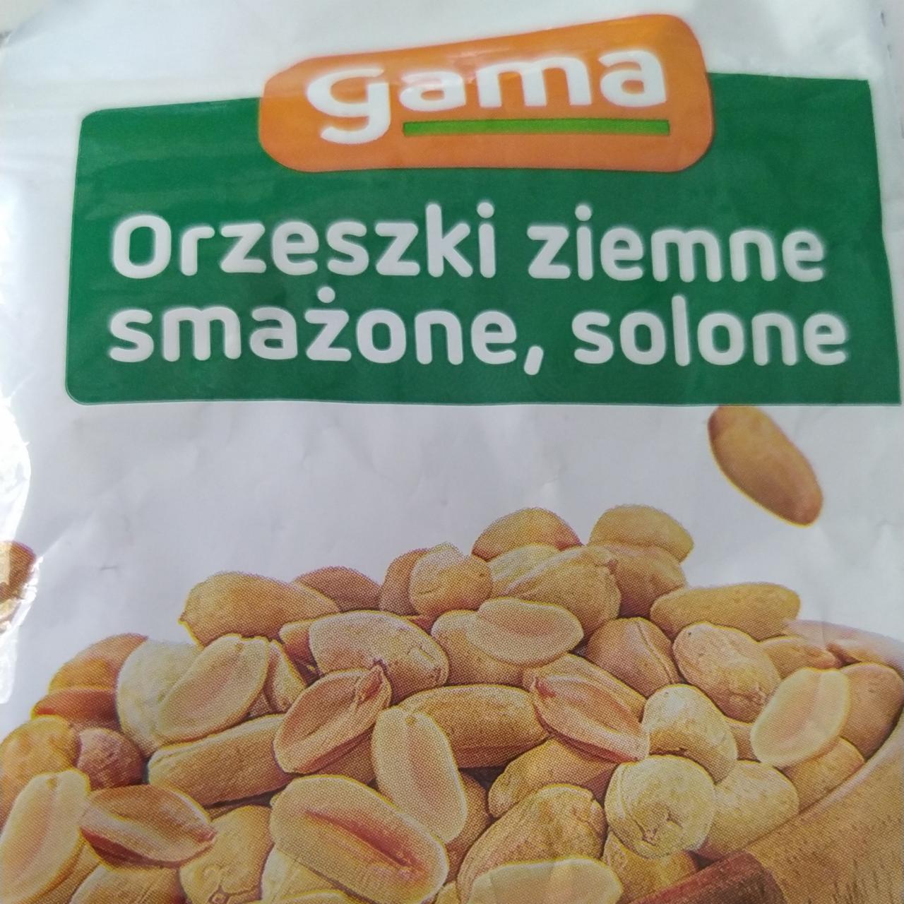 Zdjęcia - Orzeszki ziemne smażone, solone gama