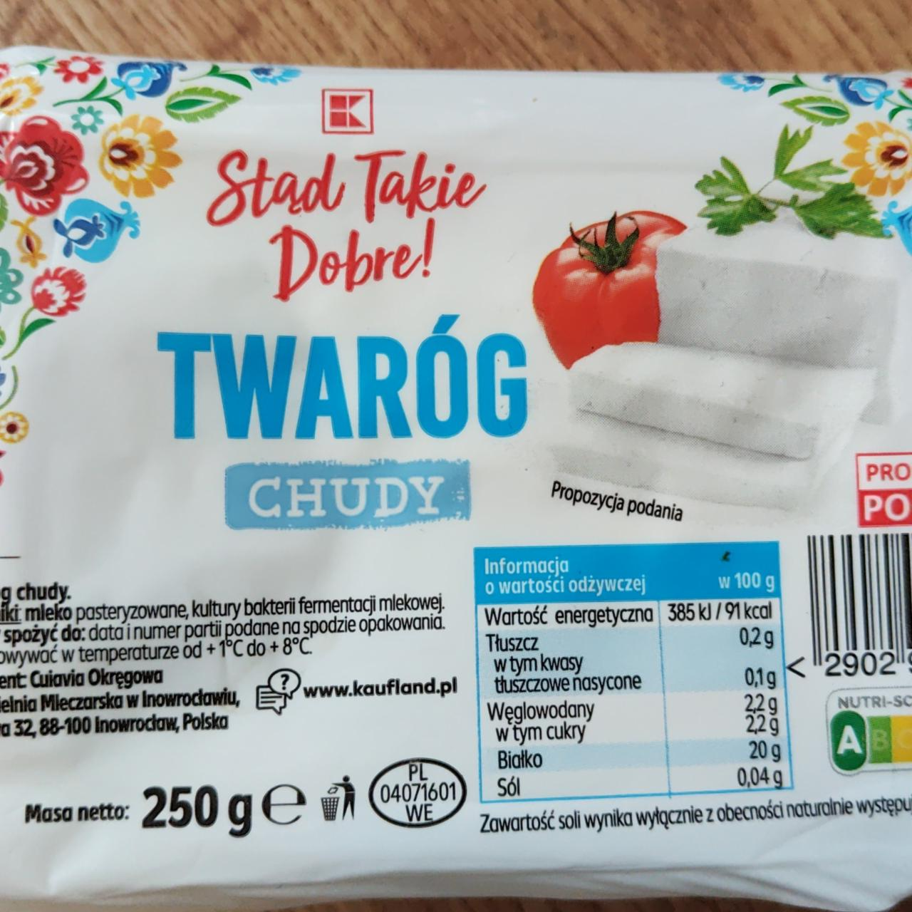 Zdjęcia - Twaróg chudy K-Stąd Takie Dobre