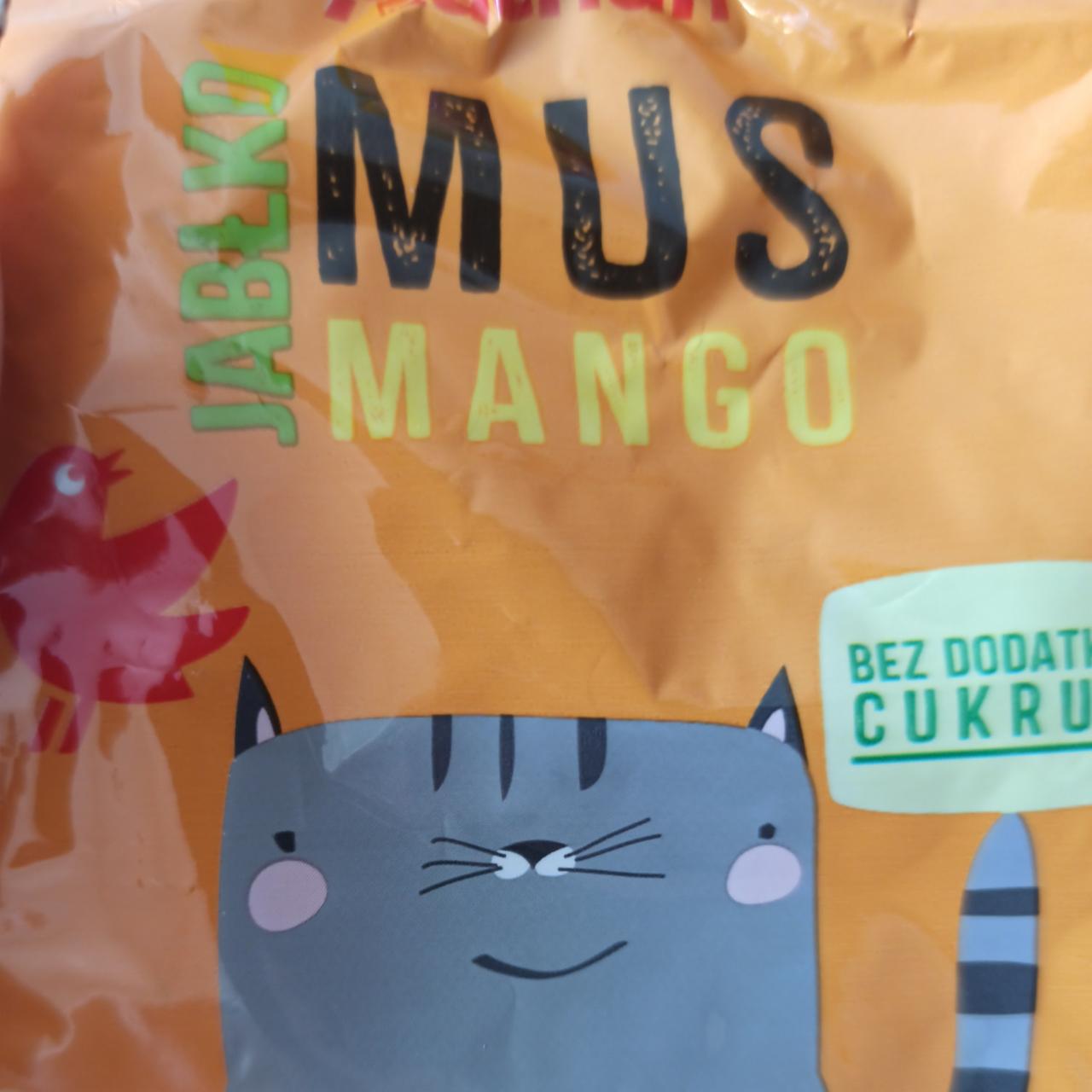 Zdjęcia - Mus jabłko mango Auchan