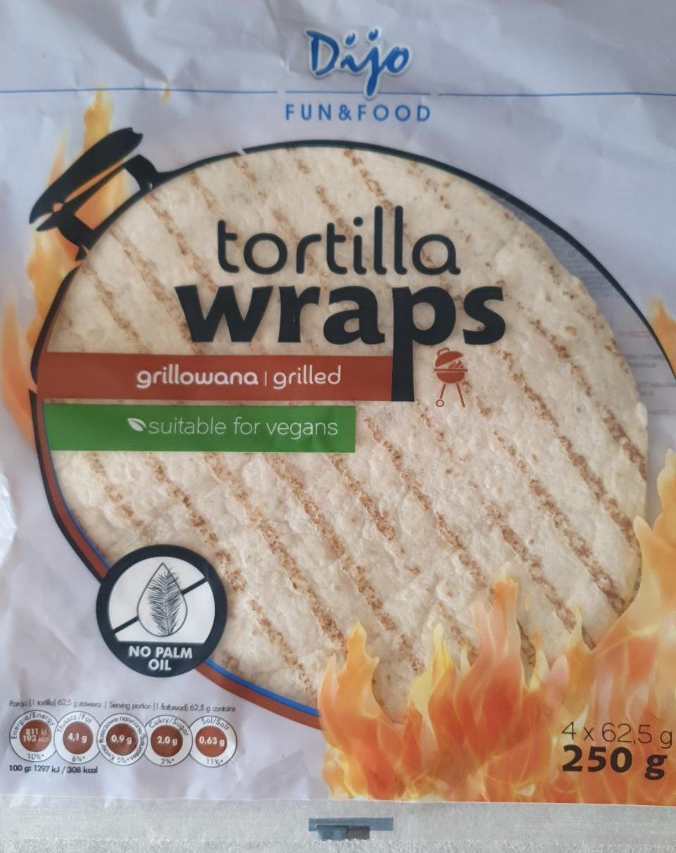 Zdjęcia - tortilla wraps grilowana dijo