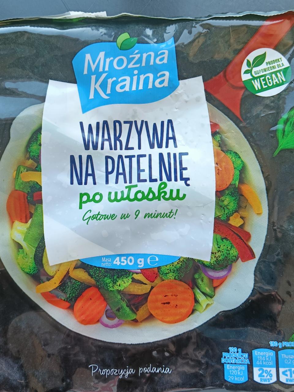 Zdjęcia - warzywa na patelni po włosku Mroźna Kraina