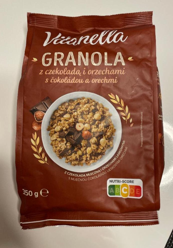 Zdjęcia - Granola z czekoladą i orzechami s čokoládou a orechmi Vitanella