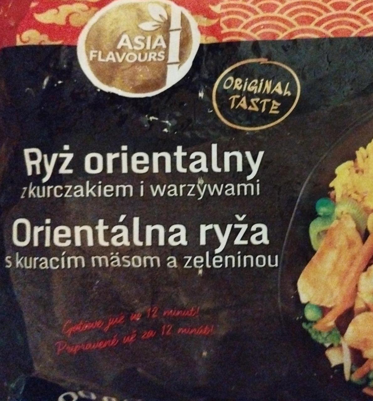 Zdjęcia - Ryż orientalny z kurczakiem i warzywami Asia Flavours